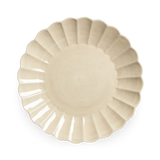 Oyster tarjoilulautanen ø42cm, Sand 