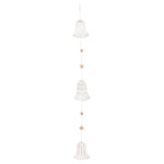 Paper Garland Bells 60cm Off White