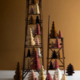 Honeycomb Tree Wispwood H18cm Aubergine