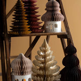Honeycomb Tree Moonpine H20cm Aubergine