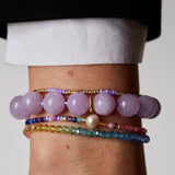 Rainbow Nomad Bracelet, Gold