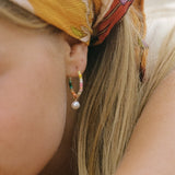 Rainbow Nomad Hoop, Gold