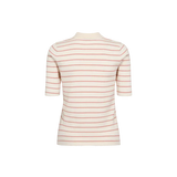 Caliz neule polo-kauluksilla, Peachy