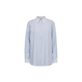 Elinda Stripe Lace paitapusero, Brunnera Blue