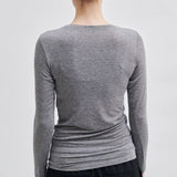 Matima pitkähihainen paita, Grey Melange