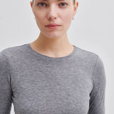 Matima pitkähihainen paita, Grey Melange