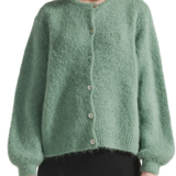 Susan neuletakki alpakkaa, Dusty Green