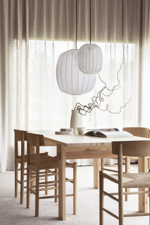 Watt&Veke - Prisma 45 kattovalaisin pellavaa, white