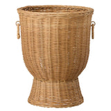Rottinkinen korimaljakko Nova H32cm, Nature
