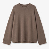 Venny collegepaita bambuneulosta, Brown