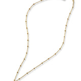 Adoration Peach Moonstone kaulakoru, Gold Plated