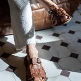 AMALFI Leather Cognac Brown