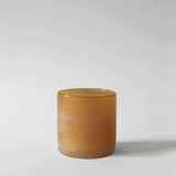 Frost candle holder S, Amber