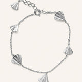 Autumn Leaf rannekoru, Silver