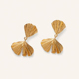 Autumn Leaf korvakorut, Gold