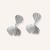 Autumn Leaf korvakorut, Silver