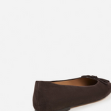 Bodil ballerinat, Suede Chocolate