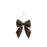 Raidallinen joulurusetti M, Brown