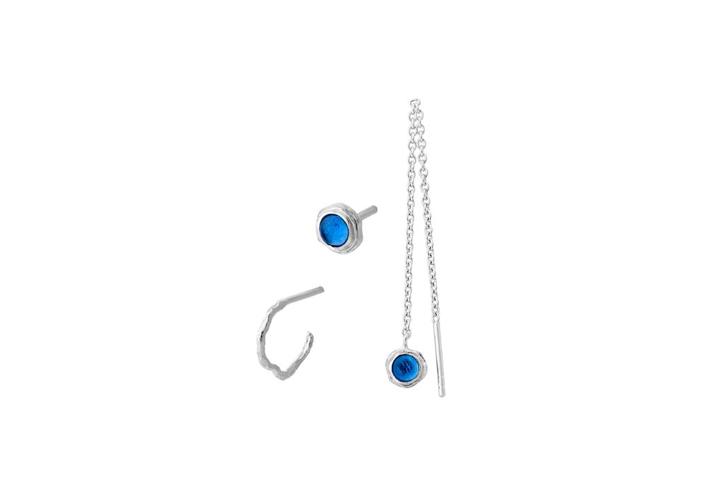 Pernille Corydon - Blue Hour Earring box, hopea
