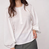 Senne pitsipaita, White