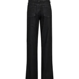 Dara Coated Pant Long, Black