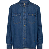 Natalie Denim Shirt, Blue