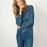 Natalie Denim Shirt, Blue