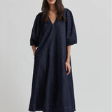 Dera Denim mekko, Dark blue denim
