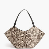 Dilba Mini Tote Bag, Hair Chocolate Dot