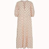 CherryCC Floor Dress, Neon Pink
