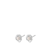 Pernille Corydon - Hidden Pearl nappikorvakorut, hopea