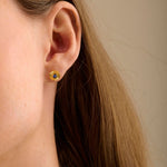 Pernille Corydon - Autumn Sky Earsticks 8mm, kulta