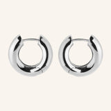 Flowing Stream huggies, Silver