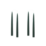 Kruunukynttilä lyhyt 20cm forest green