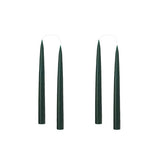 Kruunukynttilä lyhyt 20cm forest green