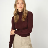 Bouch Rollneck Knit, Fudge