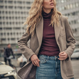 Bouch Rollneck Knit, Fudge