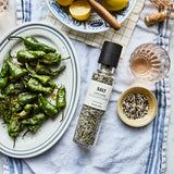Salt, garlic and ginger