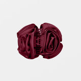 Rosia Flower Hair Claw, Tibetan Red