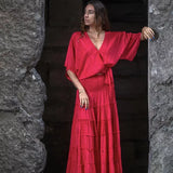 Aline hame, Red