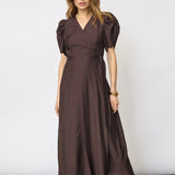 Hera kietaisumekko, Dark Brown