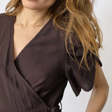 Hera kietaisumekko, Dark Brown