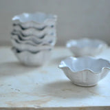 Kukkakulho pieni, White