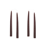 Kruunukynttilä lyhyt 20cm, Chocolate