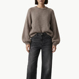 Rosie mohairneule, Light Taupe