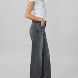 The Louis 139 High Wide 32", Dark Grey Retro Wash