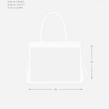 Lydia Tote Bag Suede, Chocolate