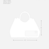 Maris Tote Bag Leather Burgundi