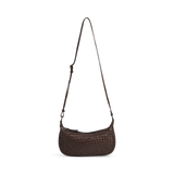 Mini Muse Bag Weave, Dark Brown