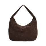Samara Bag Suede, Dark Brown
